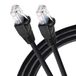 Maplin Ethernet-kabel, 10 m, zwarte CAT6 Gigabit UTP LAN-netwerkkabel, RJ45, hoge snelheid, 10 Gbps, compatibel met laptop/pc, CCTV, PS4/5, Xbox, Switch, modem, router, smart-tv, printer, Sky Box