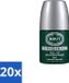 Brut 20 x Déodorant Roll-On Original Verre 50 ml Lot promotionnel