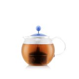 BODUM 1823-448-Y21 ASSAM theepot met glazen handvat, deksel en kunststof filter, 0,5 l