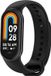 Strap-it siliconen bandje - Geschikt voor Xiaomi Mi Smart Band 8 / Band 9 (zwart)