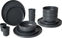 Bo-Camp Industrial Servies Patom - 16-delig - Antraciet