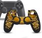 Shenzhen Haorui Industrial Technology Co., Ltd. Housse en silicone pour manette PS4 - noir et jaune