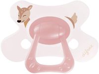 Difrax Natural Fopspeen - 18+ Mnd - Soft Pink Deer