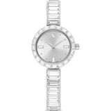 Swarovski Matrix 5677487 Dames Polshorloge Wit Staal Mineraalglas 3 ATM