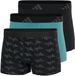 Adidas Sportswear Trunk (3PK) Active Flex Cotton Onderbroek Mannen zwart, petrol, grijs