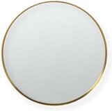 vtwonen Ronde Spiegel - 30cm - Goud - Metaal - Wandspiegel - Modern
