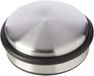 Select Verchroomde roestvrijstalen deurstopper voor zwaar gebruik, 10 cm | Functioneel en strak deurgewicht met antislip rubberen basis voor verschillende vloeren