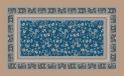 Bassetti Tafelkleed Genova B1 100% katoen blauw maat 150 x 250 cm 9324146