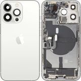 Apple Coque Batterie iPhone 13 Pro, Avec Châssis Central, Pièces Complètes, Argent, Échange Premium
