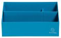 Exacompta - Verticale Sorteerder/Brievenhouder TEKSTO - 3 Vakken - Turquoise