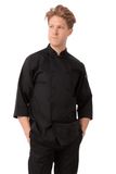 Chef Works Marokko Chef-kokjas voor heren, Zwart, L