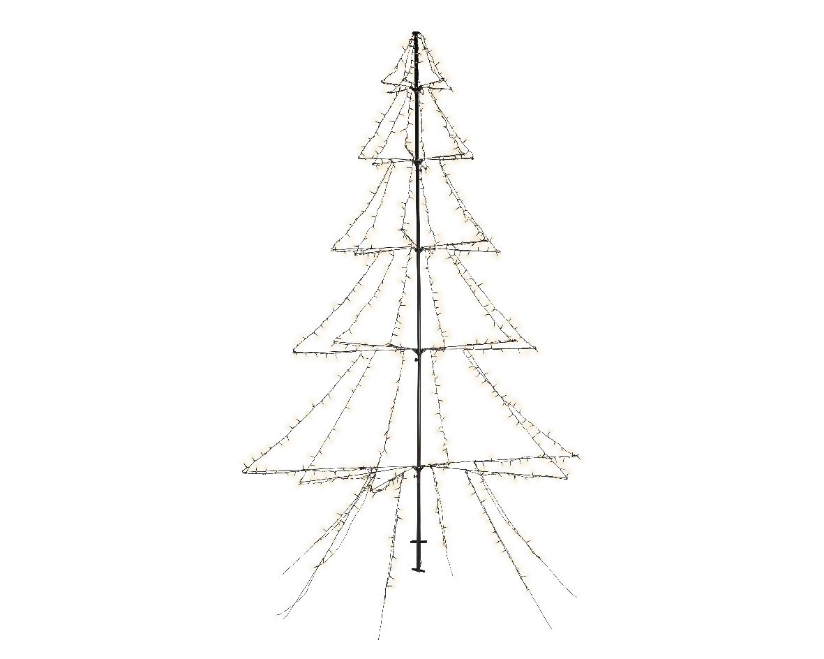 Lumineo Kerstboom Vorm LED Buitenverlichting 300