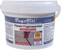 Fliesana FugoFill verwijderbare tegelvoegmassa - Voegenvuller - Voegvuller - voegmassa 1kg, grijs