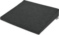 Beautissu BeauErgo - Stuitkussen - wigkussen 37x33,5cm - vormvast zitkussen orthopedisch voor auto en kantoor - stuitkussen met ritssluiting en anti-slip overtrek