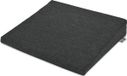 Beautissu BeauErgo - Stuitkussen - wigkussen 37x33,5cm - vormvast zitkussen orthopedisch voor auto en kantoor - stuitkussen met ritssluiting en anti-slip overtrek