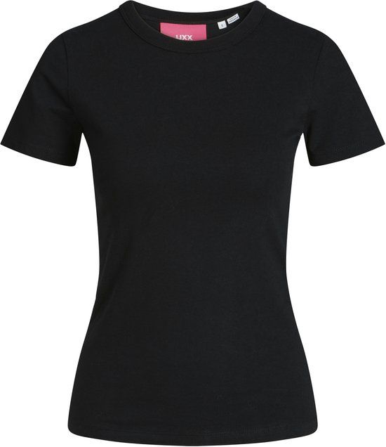 JJXX GIRL JACK&JONES - JXGIGI STR SS TEE JRS NOOS GRL - Meisjes T-shirt - Zwart - Maat 152