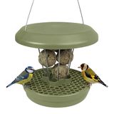 SWISSINNO Vogelvoeder Luzern SMART BIRDS - Hangende Schone Voederplek - Muizen- en Rattenbestendig - Voor Roodborstjes, Nigerzaad - Sterk en Betrouwbaar - Voor Vetbollen - Salie