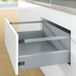 Hettich - Kit Arcitech 126 Avec Bandeaux Hauteur 250 - Argent - 650 Mm
