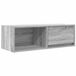vidaXL Tv-meubel 80x31x25,5 cm bewerkt hout grijs sonoma eikenkleurig