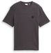 Tom Tailor T-shirt met wafelstructuur - Heren - XXXL - grey orange waffle inject