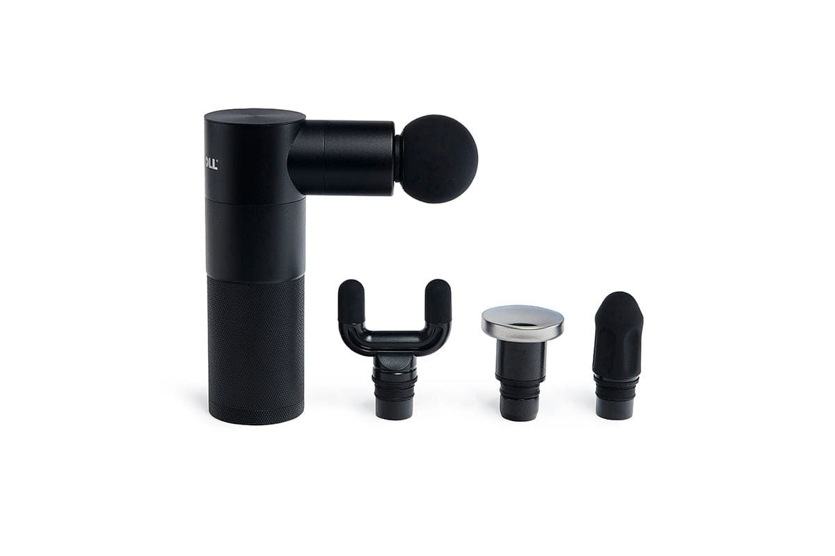 BLACKROLL Fascia Gun Massagepistool - Zwart - Mini - 3 massagekoppen
