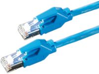 ROLINE Cat6 0.5m netwerkkabel Blauw S/FTP
