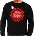 Bellatio Decorations Shoppartners Bv Foute Kersttrui / sweater - grote kerstbal - Merry Christmas - zwart voor heren - kerstkleding / kerst outfit M