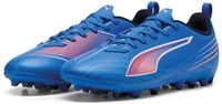Puma Ultra 6 Play MG Voetbalschoenen Junior Blauw/Oranje