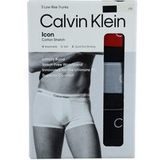 Calvin Klein Lv00nb4389 Boxer taille basse 3 unités