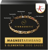 Lucovitaal Yinmagnetic Magneet Armband Goud