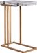 Teamson Home Marmo Zijtafel Met Verlenging - Nep Marmeren/Messing