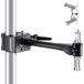 NEEWER Superklem met 15,2 cm (6 inch) verlengarm, 5/8 inch stud, 6,1 cm (2,4 inch), robuuste handgreep, krabstang, ronde buis, plat oppervlak, voor montage van verlichting, camera, studio, fotografie