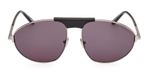 Tom Ford Ken FT 1095 Lunettes de soleil unisexe argent pilote gris 60mm