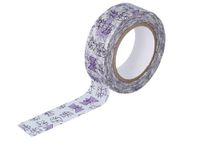 Masking Washi Masking Tape vlinder violet 15 mm x 10 m