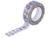 Masking Washi Masking Tape vlinder violet 15 mm x 10 m