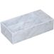 INK - Fontein Hardsteen Rechts Zonder Kraangat - 360x180x90 mm - Mat Wit Marmer