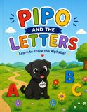 Pipo and the Letters: Learn to Trace the Alphabet | ABC Handwriting Workbook for Preschool and Kindergarten Kids Ages 3–5
