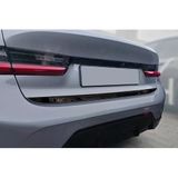 Avisa Zwart Chroom RVS Kofferbak Sierlijst compatibel met BMW 3-Serie (G20) M-Sport Facelift 2018-2022, Facelift 2022-2024 & Facelift 2024-