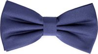 Ladeheid Vlinderdas - Strikjes voor Heren - Lengte: 12 cm, Breedte: 6 cm - Marineblauw