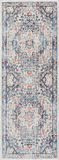 Surya SELMA Rechthoekig Vloerkleed Blauw/Beige 80x220cm