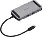 Targus DOCK429GL laptop dock & poortreplicator Bedraad USB4 Zilver