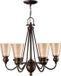 Hinkley LED Kroonluchter | 6X E27 Max 60W | Dimbaar | Olde Bronze