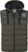 Jan Vanderstorm herren Bodywarmer - 74 - olijf - Plus Size