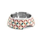 Record Voedingsbak voor honden en katten Origami - roestvrij staal en melamine - Ø 17,5 cm - 350 ml