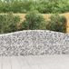 Maison Exclusive - Bacs en treillis en acier galvanisé, set de 6, dimensions 400x50x80/100 cm
