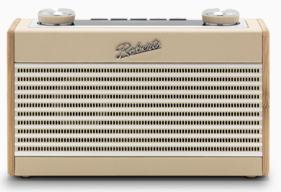 Roberts Radio Rambler Uno Draagbaar Digitaal Bamboo, Crème