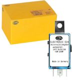 HELLA 4AZ 003 787-071 Knipperlichtautomaat, pinkdoos - 24V - 4-polig - Opbouw - Elektrisch - Met houder