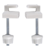 Cornat Set de fixation pour abattant de WC Moderne Ks - TEC364997