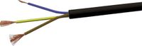 VOKA Kabelwerk H05VVF5X25 Gesoleerde kabel H05VV-F 5 x 2.5 mm Zwart 100 m