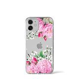 ERT GROUP mobiel telefoonhoesje voor Iphone 12 Mini origineel en officieel erkend Babaco patroon Flowers 046 optimaal aangepast aan de vorm van de mobiele telefoon, gedeeltelijk bedrukt